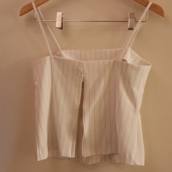 Breakin'loose Three piece suit white with gray stripes size 5/6 - Picture 5 of 15